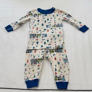 Hanna Andersson winter pajama set 12-18 months